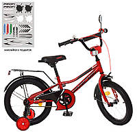 Велосипед дитячий 2-х кол. 18д. PROF1 Y18221 Prime (red)