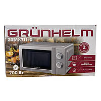 Мікрохвильова піч Grunhelm 20MX711-G Grey