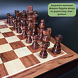 Дерев'яні шахи, Шахи класичні, Шахи подарункові 33 x 26 х 5 см Xinliye (5206), фото 4