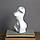 Декор ваза статуетка "Афродіта" Білий глянц кераміка 18 см V017, фото 5