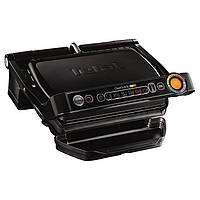 Гриль-барбекю электрический Tefal GC714834 OptiGrill + (насадка для запекания, 6 программ) | Гарантия 12 мес