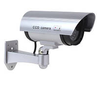Муляж камери відеоспостереження DUMMY + наклейка, камера обманка, муляж відеокамери, камера муляж, фальш камера