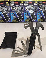 Мультитул багатофункціональний Multi hammer ART-0456 / A 13 Набір інструментів 18 в 1 помічник для чоловіка
