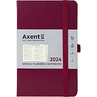 Еженедельник 2024 Axent Partner Strong 8505-24-46-A, 125x195 мм