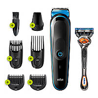 Машинка для стрижки триммер Braun MGK 5245 (MGK5245) Gillette Fusion 5 ProGlide водонепроникний знімний