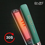 Плойка для волос ENZO EN-3122, керамічна, 120°C - 200°C, 30 секунд, 2 метри, модель ENZO EN-3122, чорний бренд ENZO, фото 6