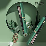Плойка для волос ENZO EN-3122, керамічна, 120°C - 200°C, 30 секунд, 2 метри, модель ENZO EN-3122, чорний бренд ENZO, фото 7