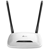 Маршрутизатор TP-Link TL-WR841N (до 300 Мбит/с), 2.4 ГГц 2 антенны мощный и качественный (Гарантия 12 месяцев