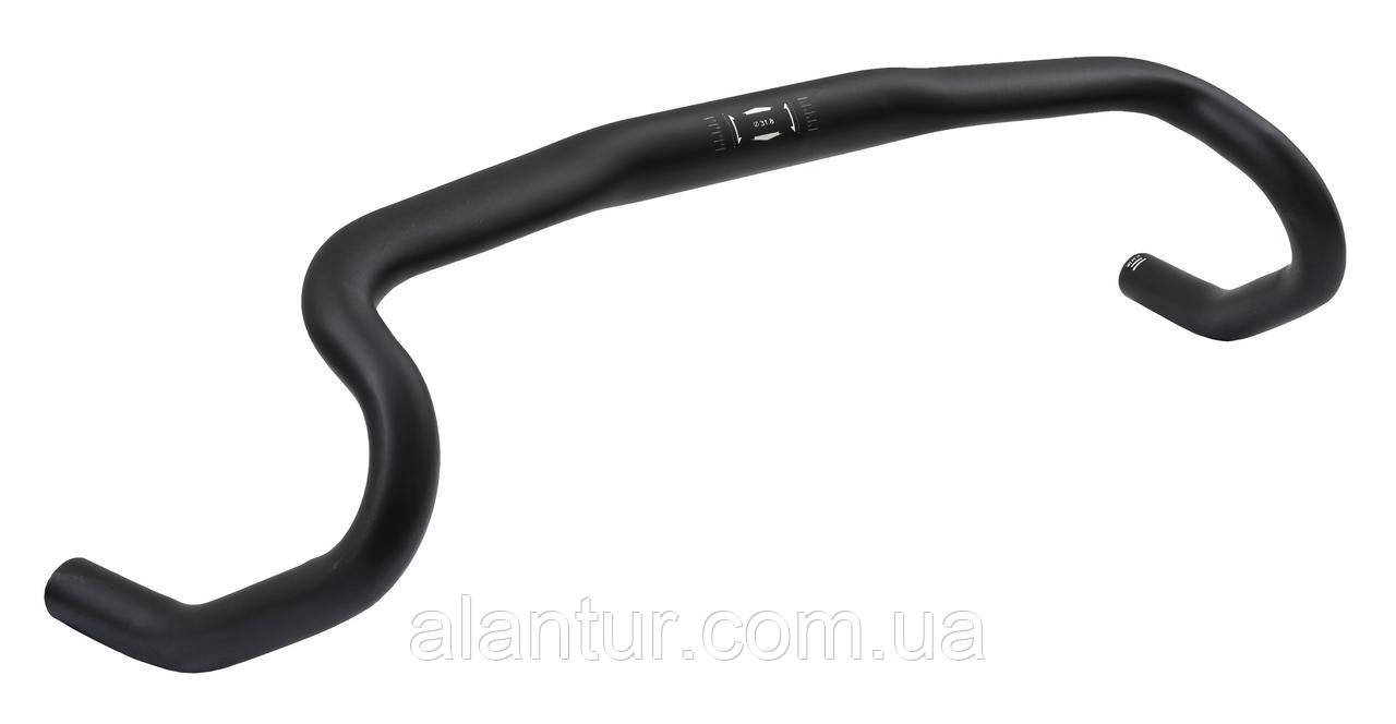 Руль Pride Katana BOOMERANG 480мм, алюмінієвий, для гравійних і туристичних велосипедів, Ø31.8, 135мм drop, фото 1