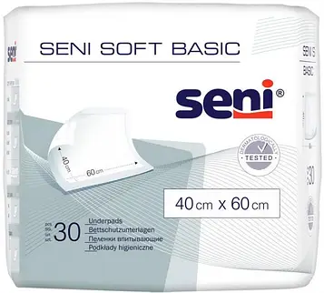Пелюшки для дорослих SENI SOFT BASIC 40*60 №30