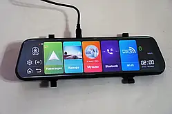 Автомобільне Дзеркало з навігатором та відеореєстратором, 2 камери, Відеореєстратор з навігатором Android