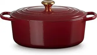 Каструля чавунна з кришкою Le Creuset SIGNATURE 31 см 21178319494441