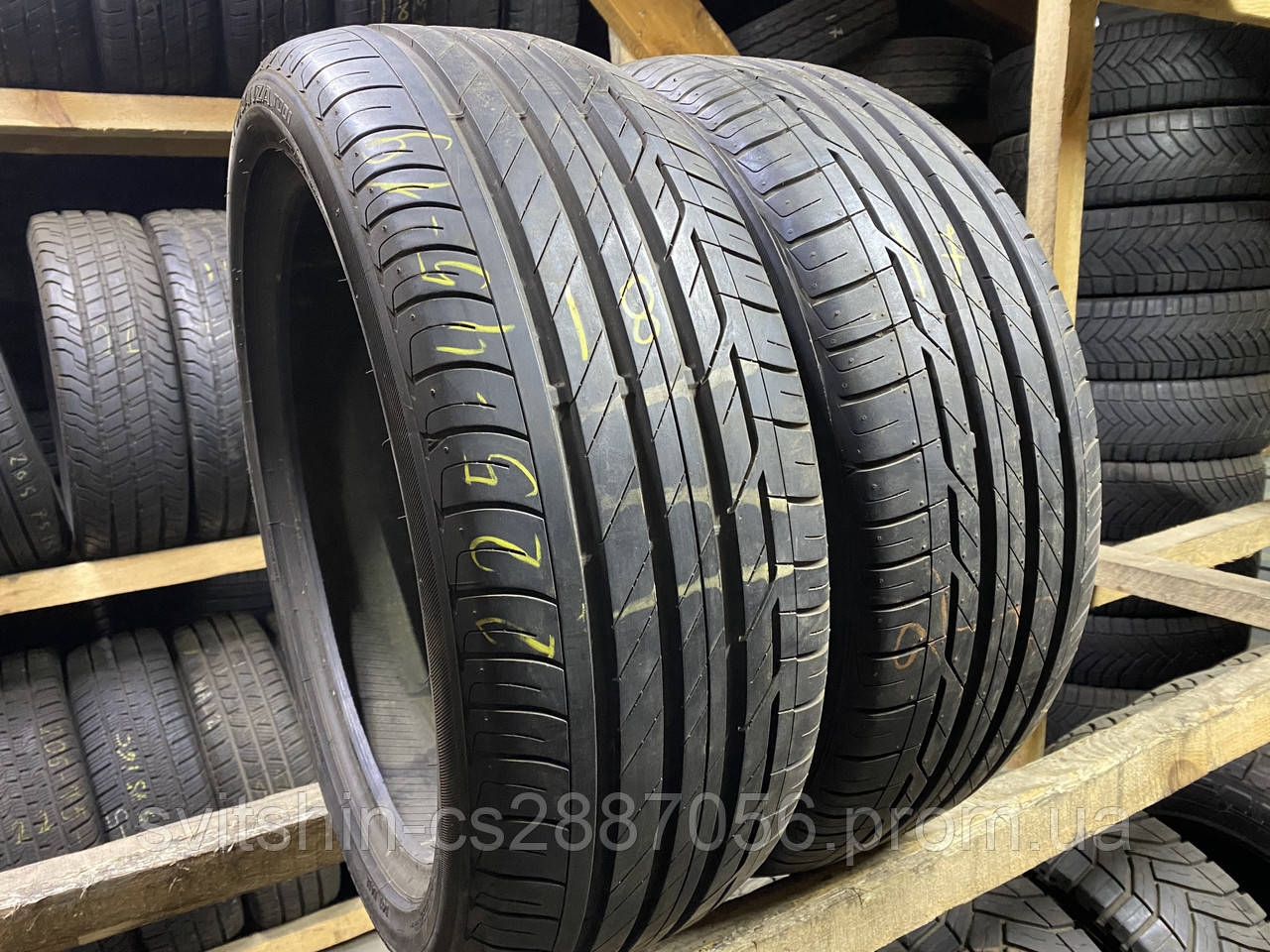 Шини Літо 225/45R19 Bridgestone Turanza T005 7.5мм 2018рік