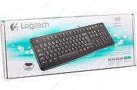 Клавиатура проводная мембранная Logitech K120 USB RUS (920-002506) | клавіатура для ПК (Гарантия 12 мес)