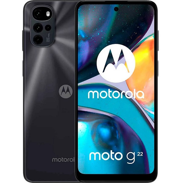 Смартфон Motorola G22 4/128Gb Cosmic Black, фото 1