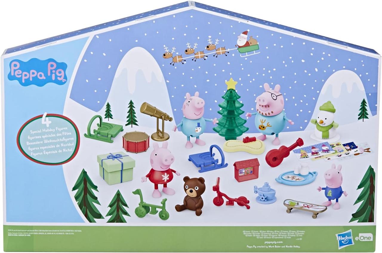 Свинка Пеппа Адвент календарь Peppa Pig Peppa s Kids Advent Calendar - фото 8 - id-p2106421369