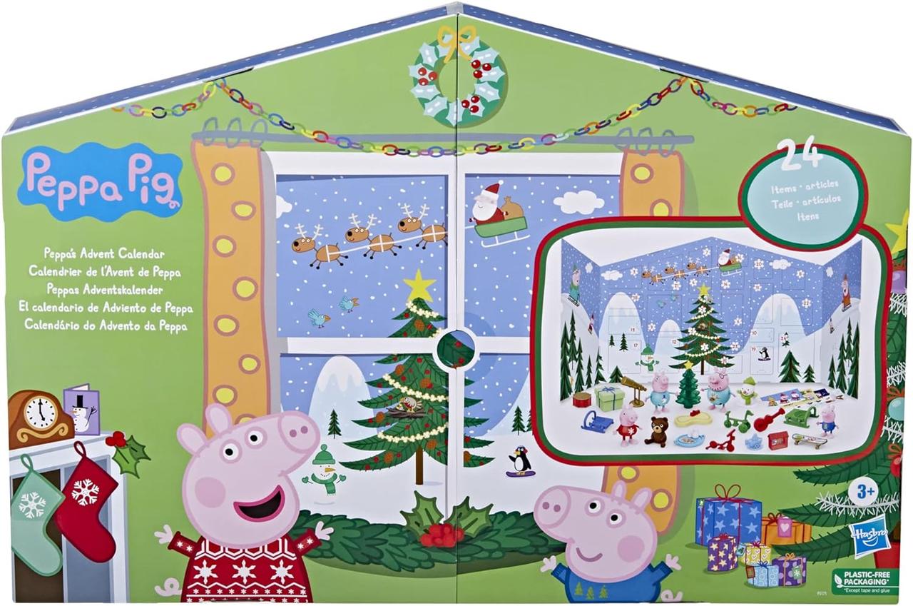 Свинка Пеппа Адвент календарь Peppa Pig Peppa s Kids Advent Calendar - фото 4 - id-p2106421369