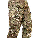 Штани зимові 4 кармана (мультикам) на флісі з резинкою ЗСУ, фото 5