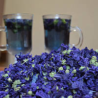 Сушеные цветы Мальвы Мавританской, 100г. Синий чай