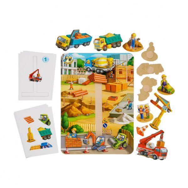 Гра на липучці з картками "Будівельний майданчик", фото 1