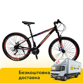 Велосипед Спортивний CORSO 27,5" дюймів рама сталева 15.5'' перемикачі Shimano, 21 швидкість, зібраний на 75%