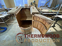 Фітобочка – фітосауна Симфонія з парогенератором виробництва Thermowood Production. Відео