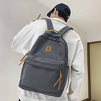 Рюкзак подростковый 81227 с карманом для ноутбука 20L Gray