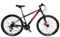 Велосипед Спортивный CORSO 27,5" дюймов рама стальная 15.5''переключатели Shimano, 21 скорость, собран на 75%