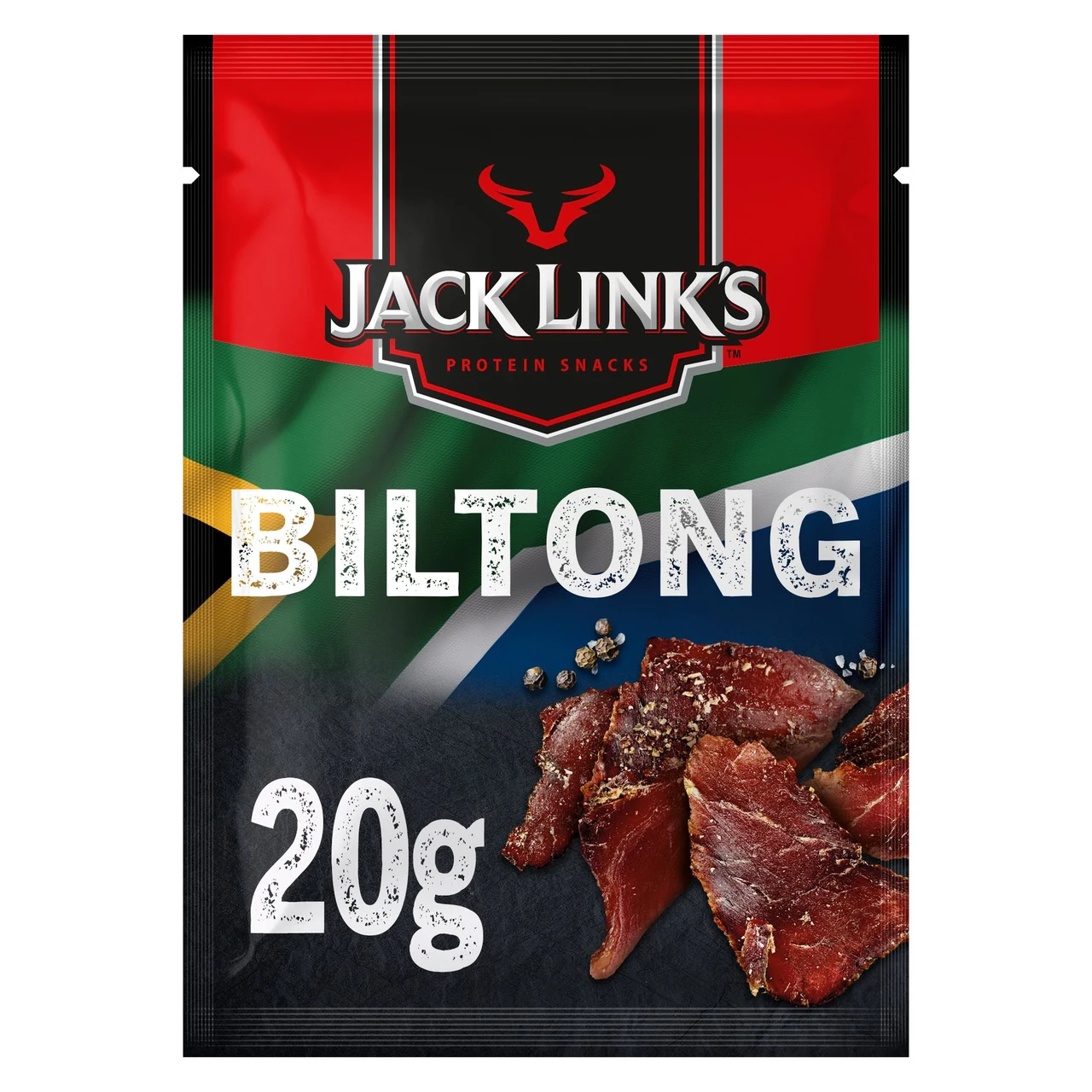 В'ялена яловичина Jack Links Biltong Original 20 г - фото 2 - id-p1921379982