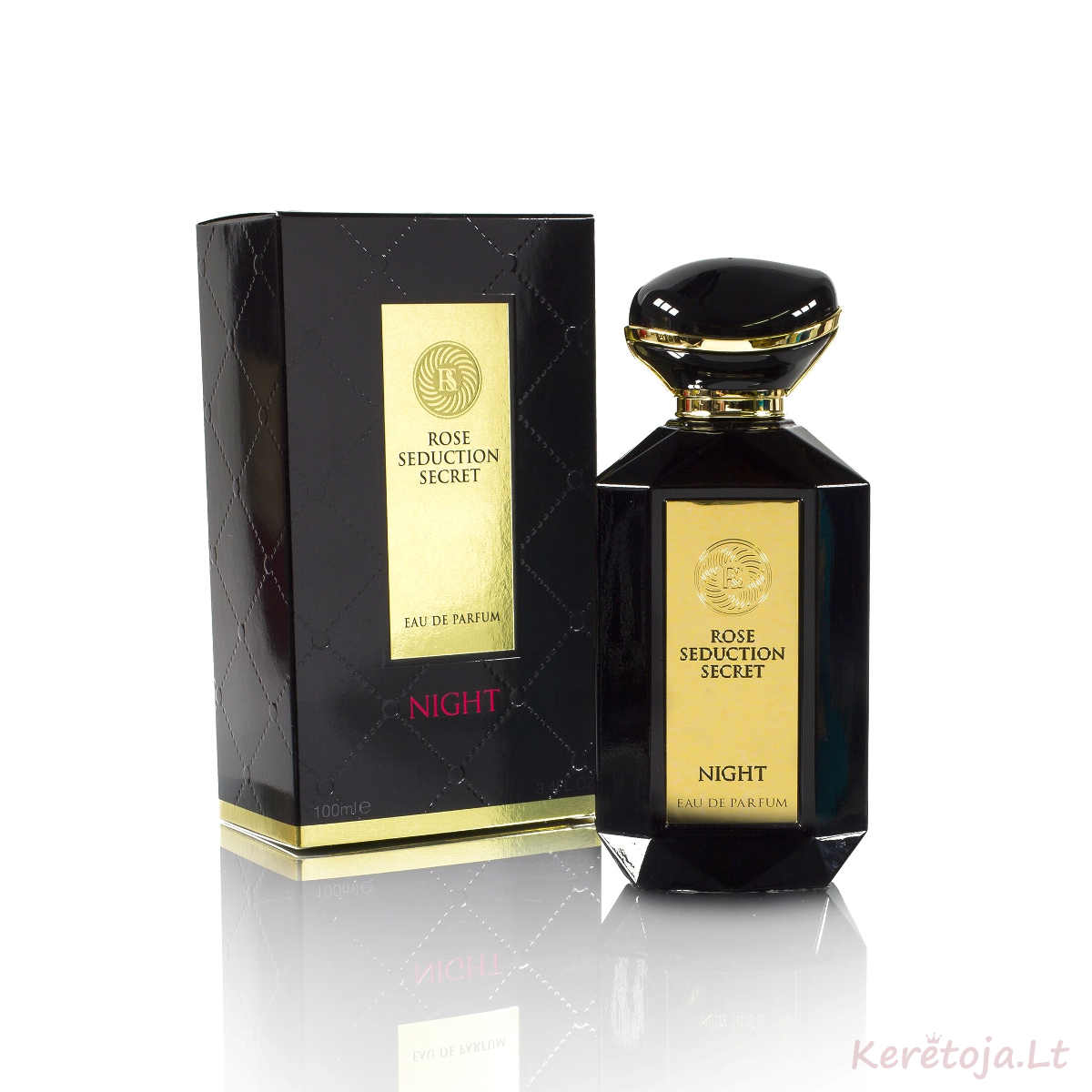 Парфумована вода Fragrance World Rose Seduction Secret Night для жінок — edp 100 ml, фото 1