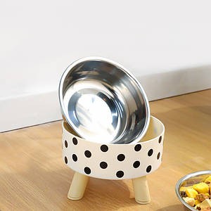 Миска для хатніх тварин Taotaopets 133322 в горошок