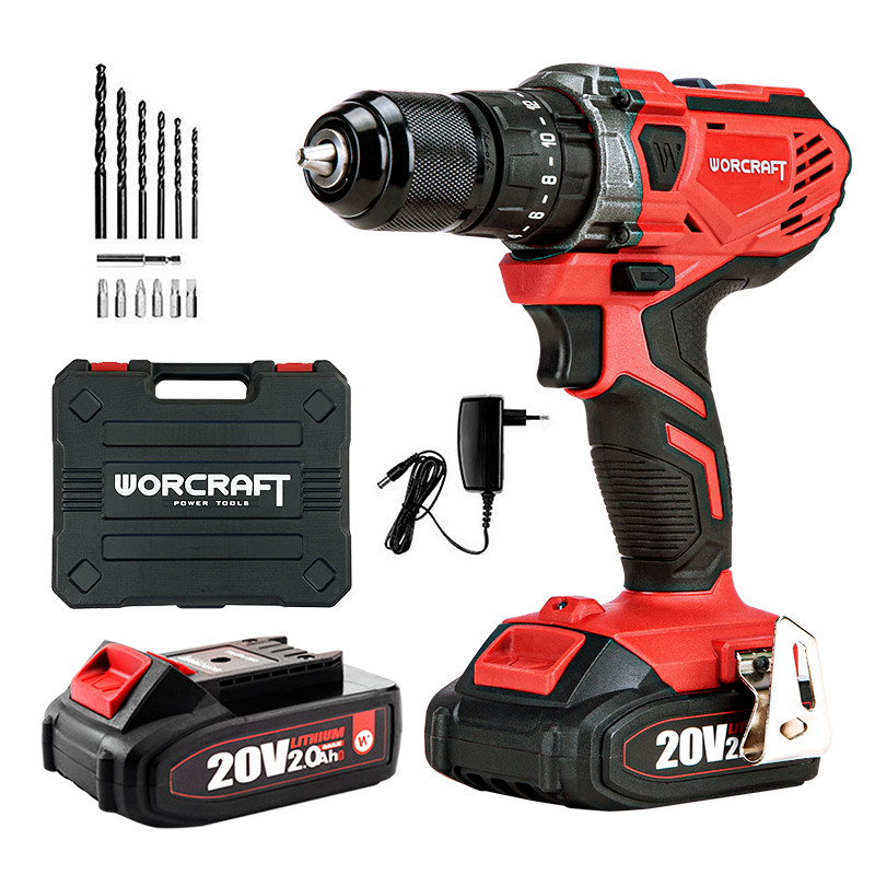 Акумуляторний шуруповерт WORCRAFT CHD-S20LiWB, 2 швидкості