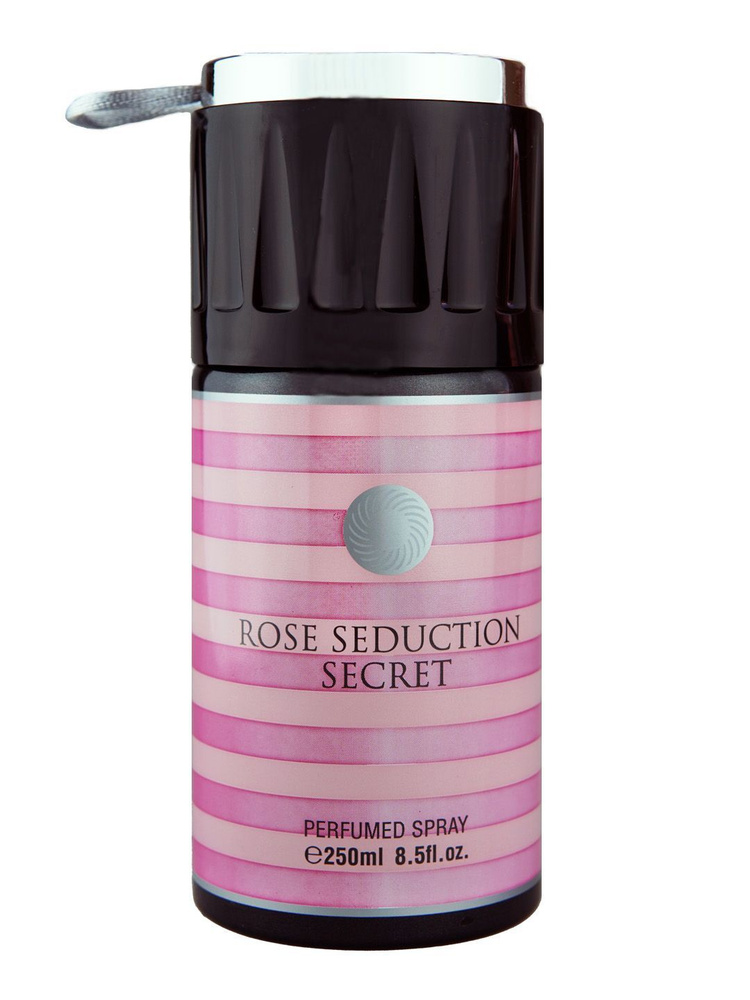 Дезодорант Fragrance World Rose Seduction Secret для жінок — deo spray 250 ml, фото 1
