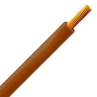 Медный провод ПВ-3нгLS(гд) 0.5 кв.мм коричневый ГАЛ-КАТ [1276414-1C] мягкий одножильный-многопроволочный