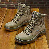 Берці демісезонні тактичні черевики PAV 505 Harlan койот шкіряні з мембраною Winterfrost 43, фото 10