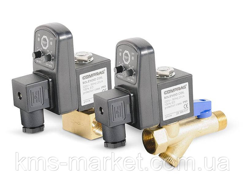 Електромагнітний дренажний клапан із таймером TD, фото 1