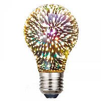 Лампа светодиодная декоративная 3D Фейерверк A60 E27 LED 8809