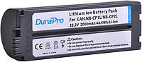 Аккумулятор DuraPro 2000 мАч NB-CP1L NB CP2L для Canon NB-CP1L CP2L Canon CP800, CP900, CP910, CP1200, CP1300