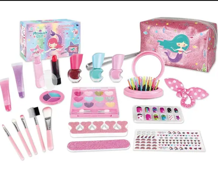 Набір дитячої декоративної косметики "Little Princess" 2104J у косметичці (русалочка).5+, фото 1