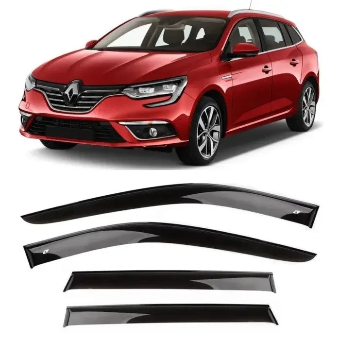 Вітровики Renault Megane III універсал 2008-2015 (скотч) VIP Китай