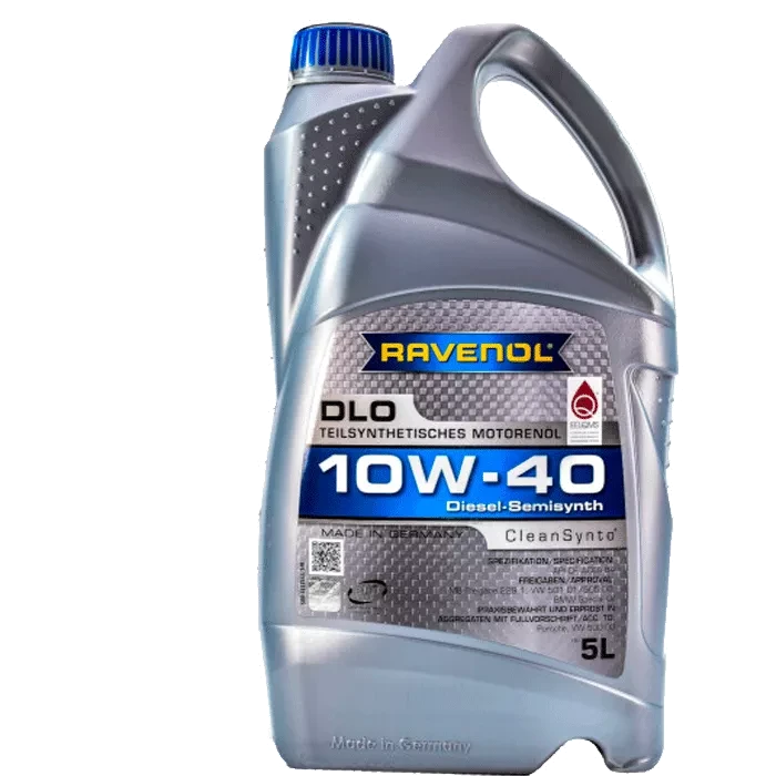 Моторна олива напівсинтетична RAVENOL LLO 10W-40 SN/CF, A3/B4 (5 л), фото 1