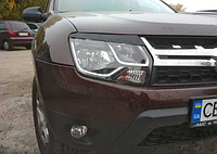 Реснички на фары Renault Duster 2010-> ANV