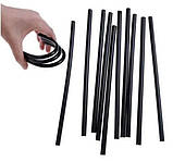 Клей силіконовий у стрижнях UKC 1119 0.7х27 см, чорний, фото 5