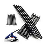 Клей силіконовий у стрижнях UKC 1119 0.7х27 см, чорний, фото 4