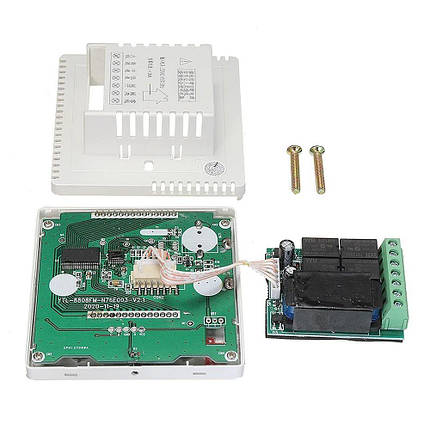Цифровий терморегулятор  для регулювання температури фанкойлів, контроллер температури для дому, фото 2
