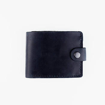 Класичний гаманець із натуральної шкіри Crazy Horse SH019 (чорний)