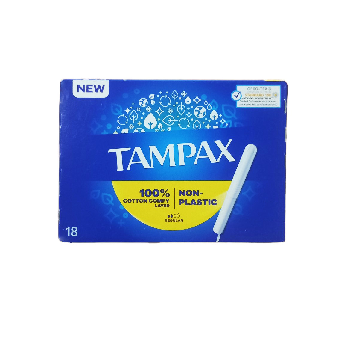 Тампони Tampax Regular з аплікатором, 18 шт.