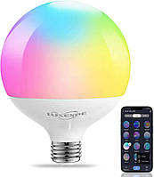 Светодиодная лампа LUXEXPE, лампа G120 Globe, 15 Вт (эквивалент 150 Вт) RGB Smart Wi-Fi