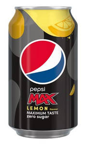 Pepsi Max Lemon 330ml 1/24