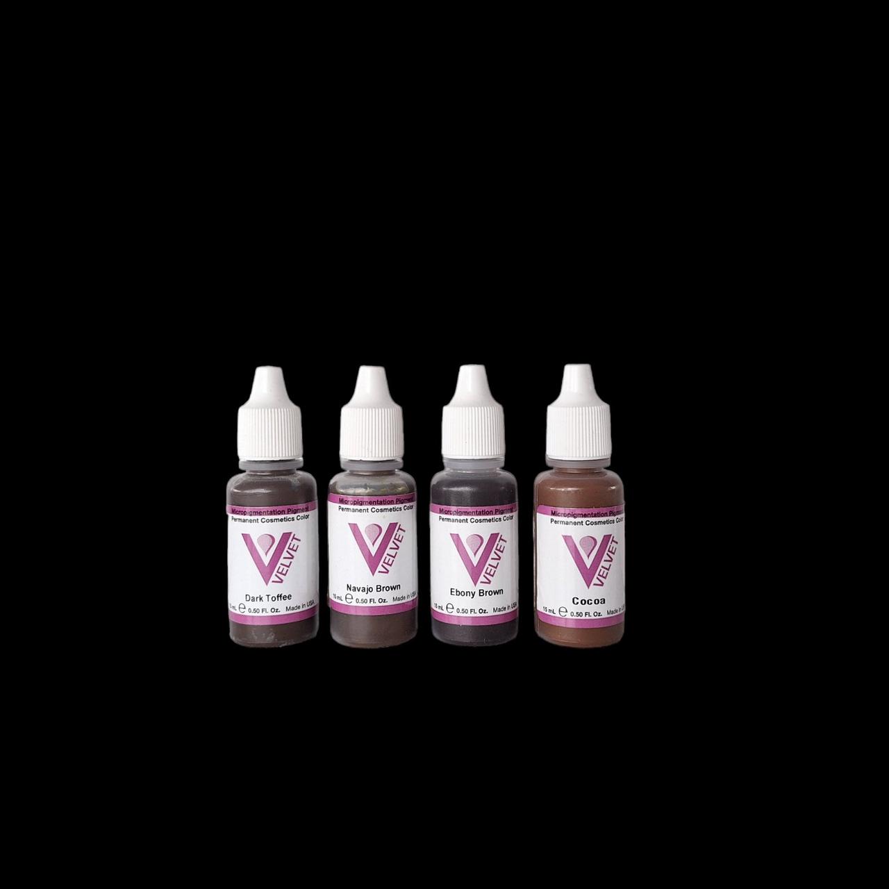 Набір пігментів VELVET по 15ml